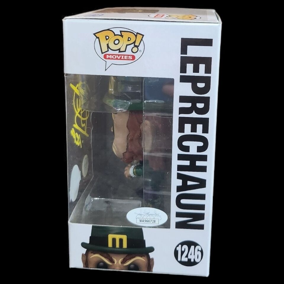 Leprechaun Funko Pop #1256 Special Edition Signed By Warwick Davis JSA COA