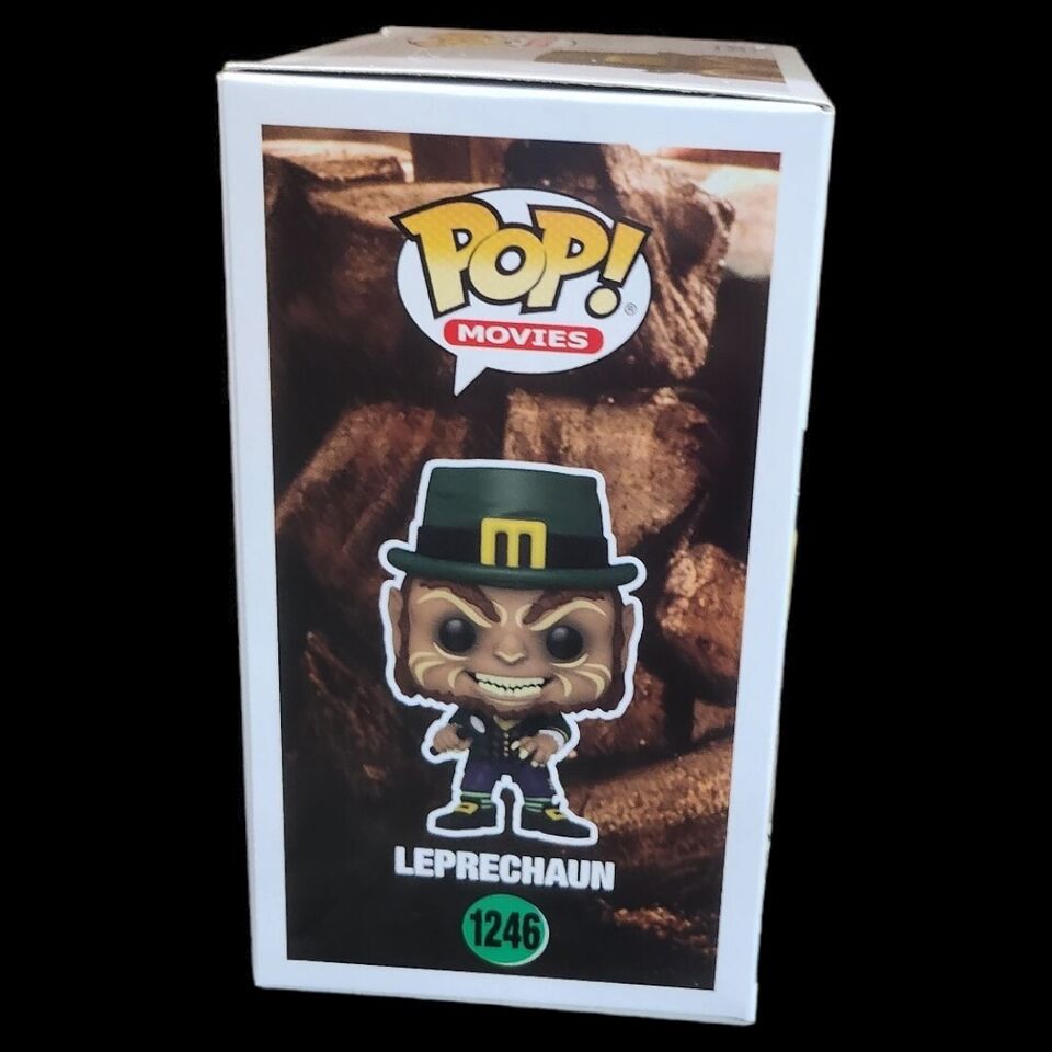 Leprechaun Funko Pop #1256 Special Edition Signed By Warwick Davis JSA COA