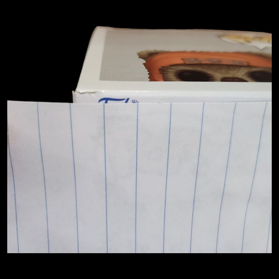 Signed By Warwick Davis Funko Pop Star Wars Wicket with Slingshot #631 JSA COA