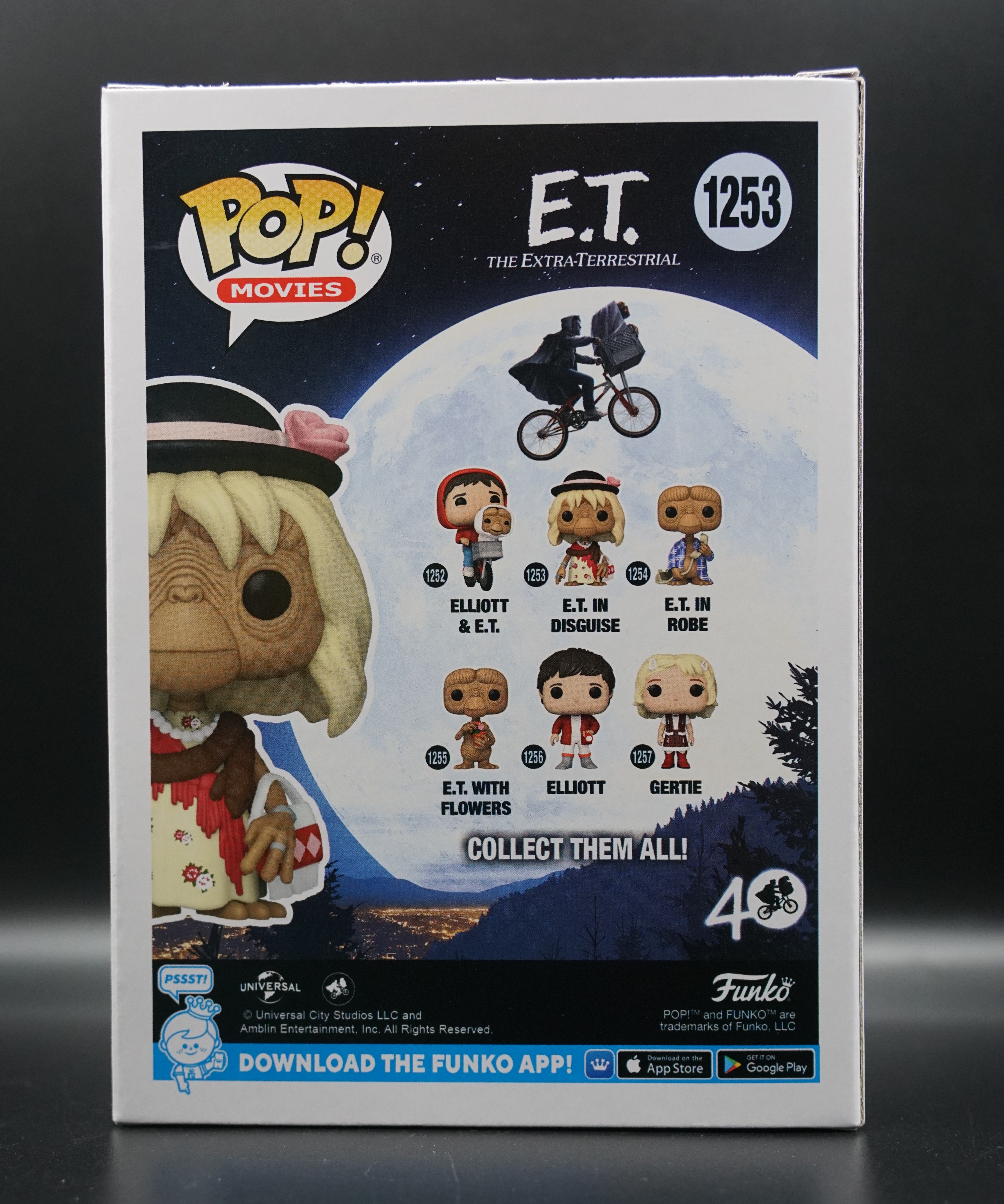 E.T in Disguise #1253 Signed by Matthew Demeritt Beckett in Pink or White Paint Pen