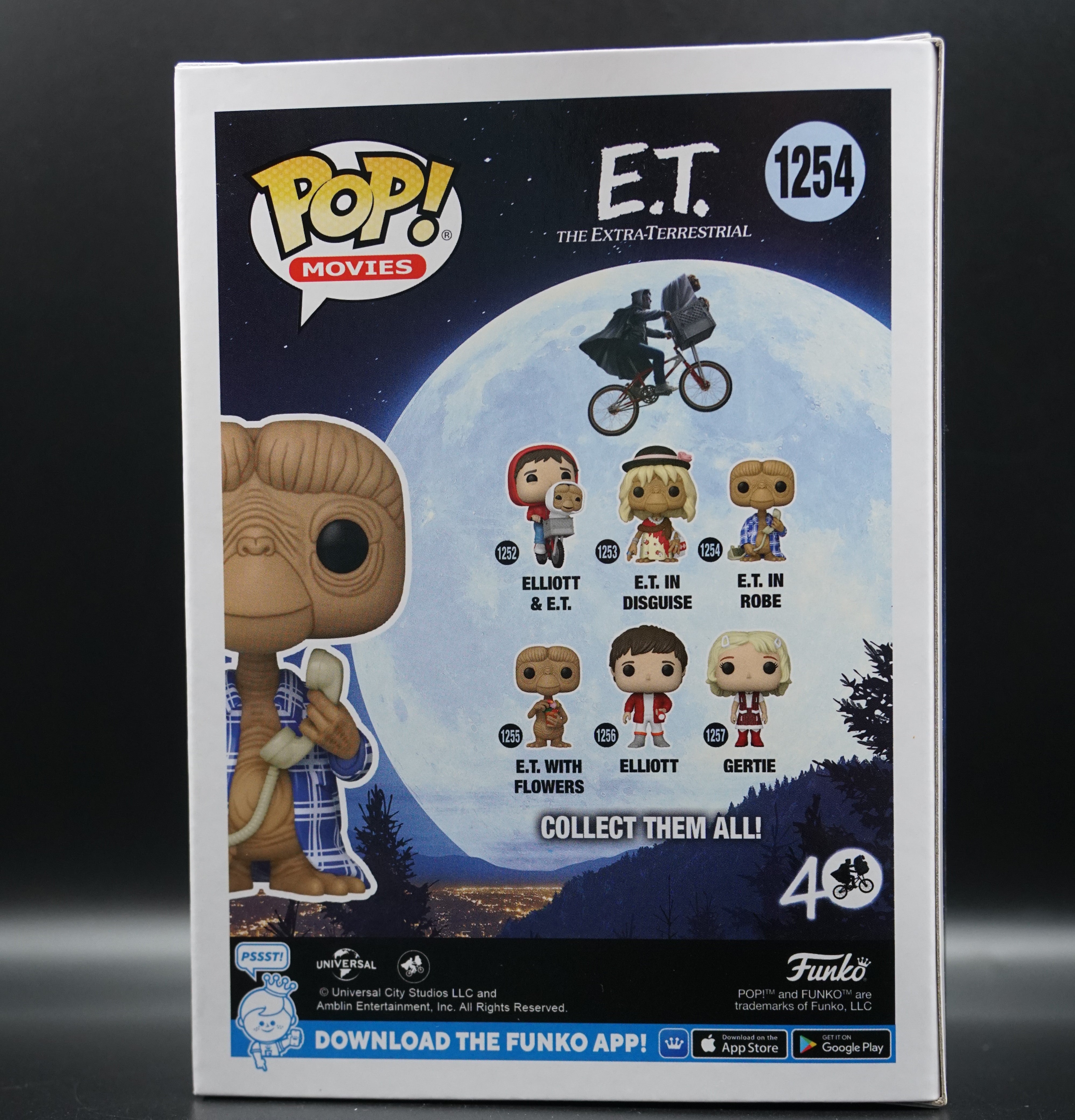 E.T in Robe #1254 Signed by Matthew De Meritt with Inscription "Phone Home!"