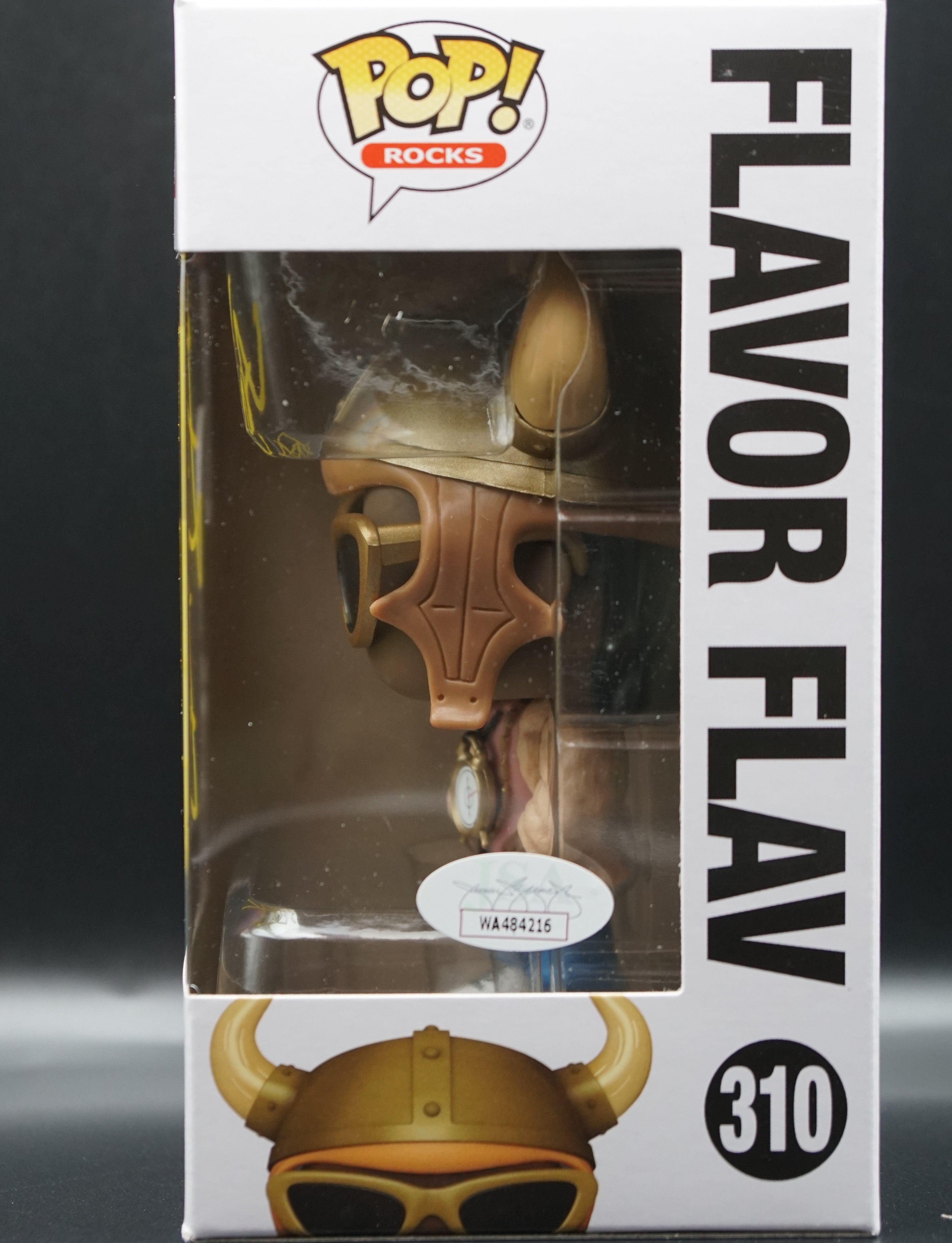 Flavor Flav Funko Pop #310 JSA COA - Autographed by Flavor Flav