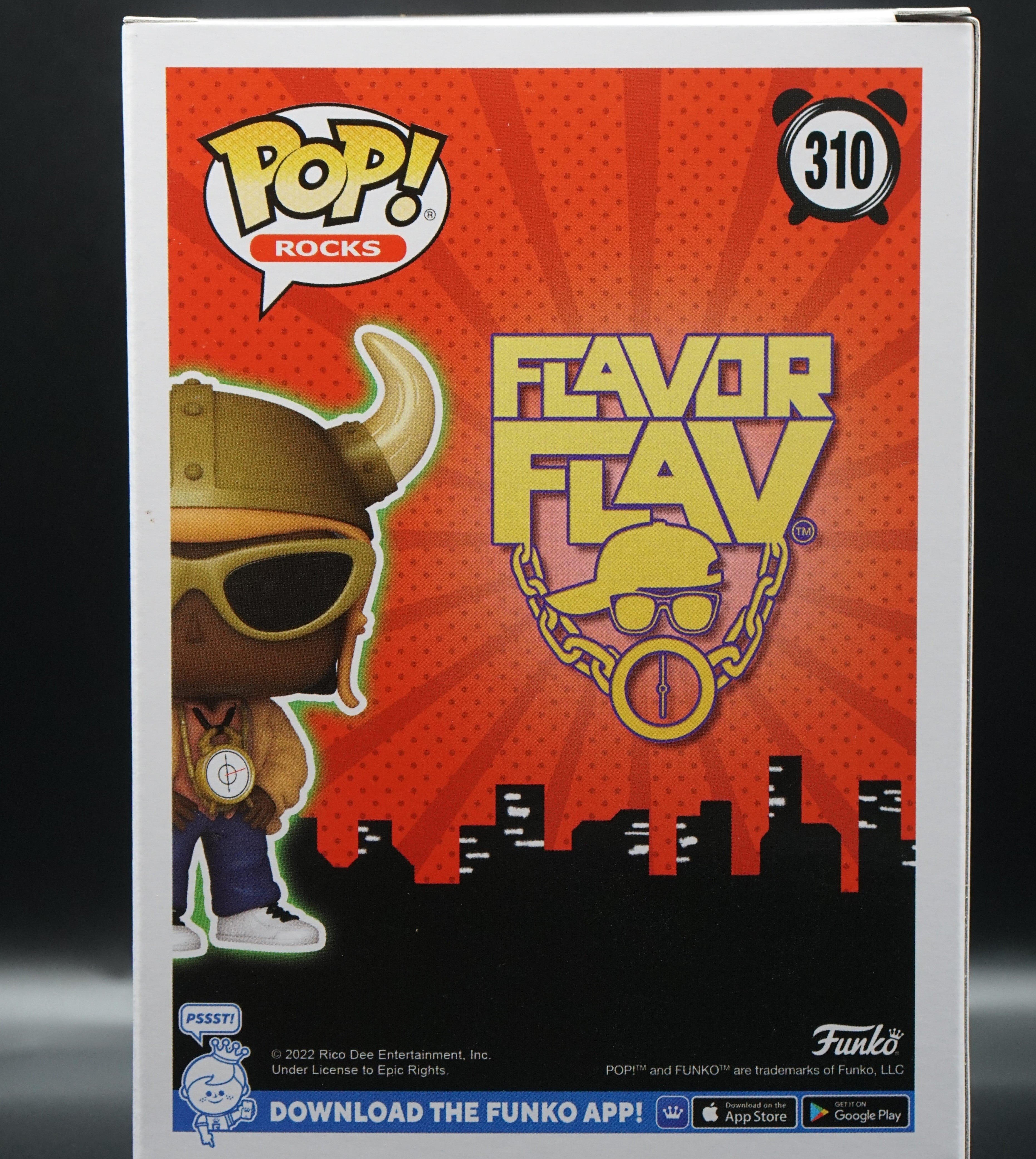 Flavor Flav Funko Pop #310 JSA COA - Autographed by Flavor Flav