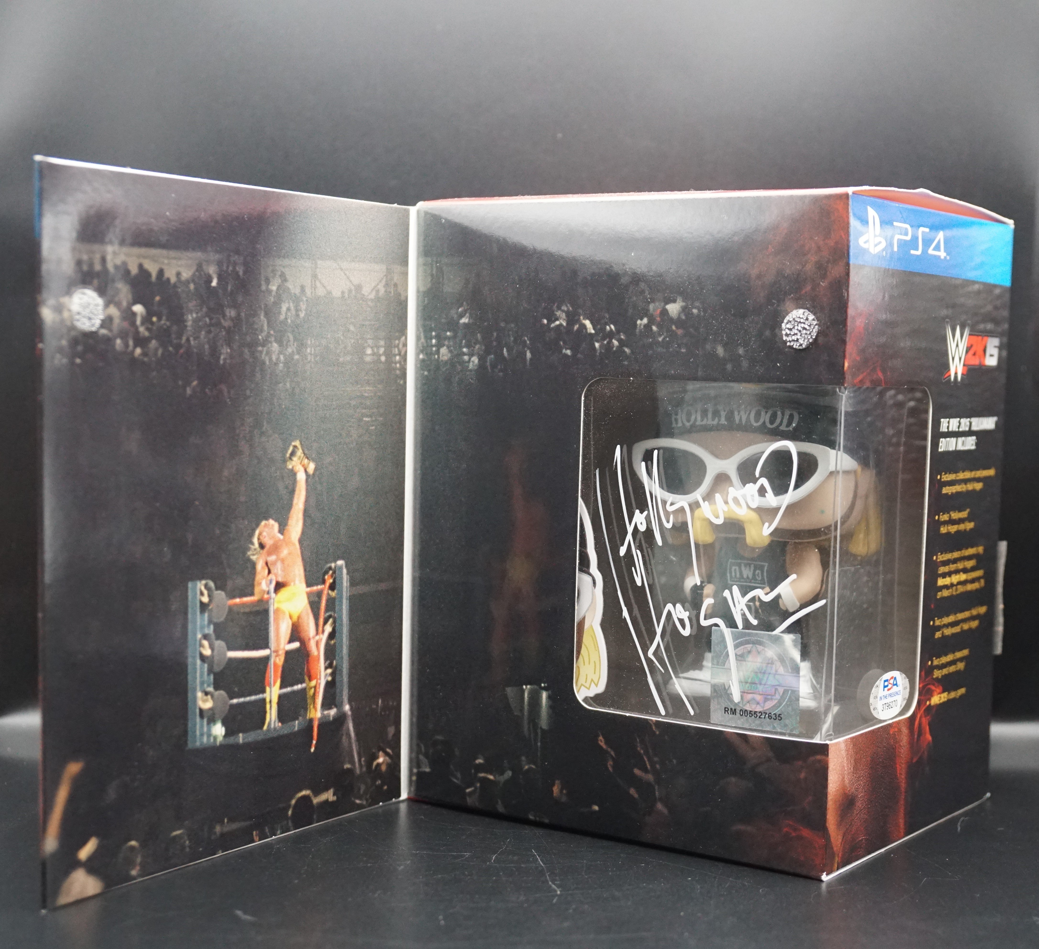 WWE 2K5 HULKAMANIA Edition Sony Playstation 4 PSA COA - Signed by Hollywood Hulk Hogan
