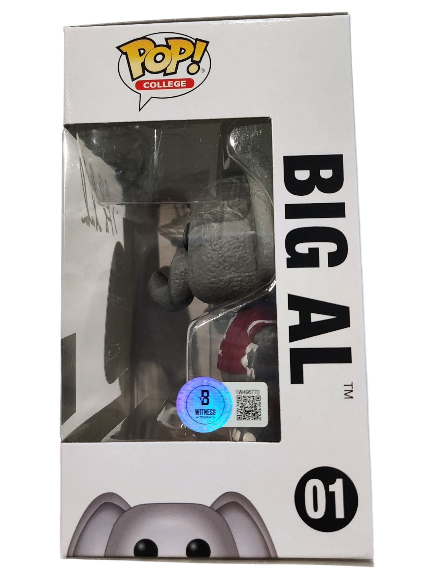 Nick Saban signed Big Al Funko Pop