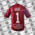 GOAT STAT  NICK Saban Signed Jersey Beckett COA