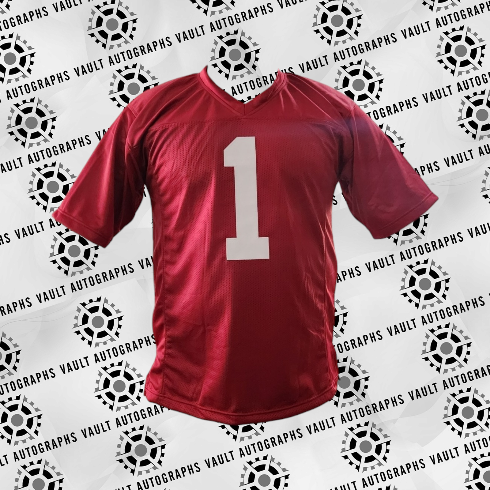 GOAT Nick Saban Custom Jersey Beckett COA