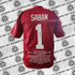 Nick Saban STAT Signed Jersey Beckett COA