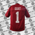 GOAT Nick Saban Custom Jersey Beckett COA