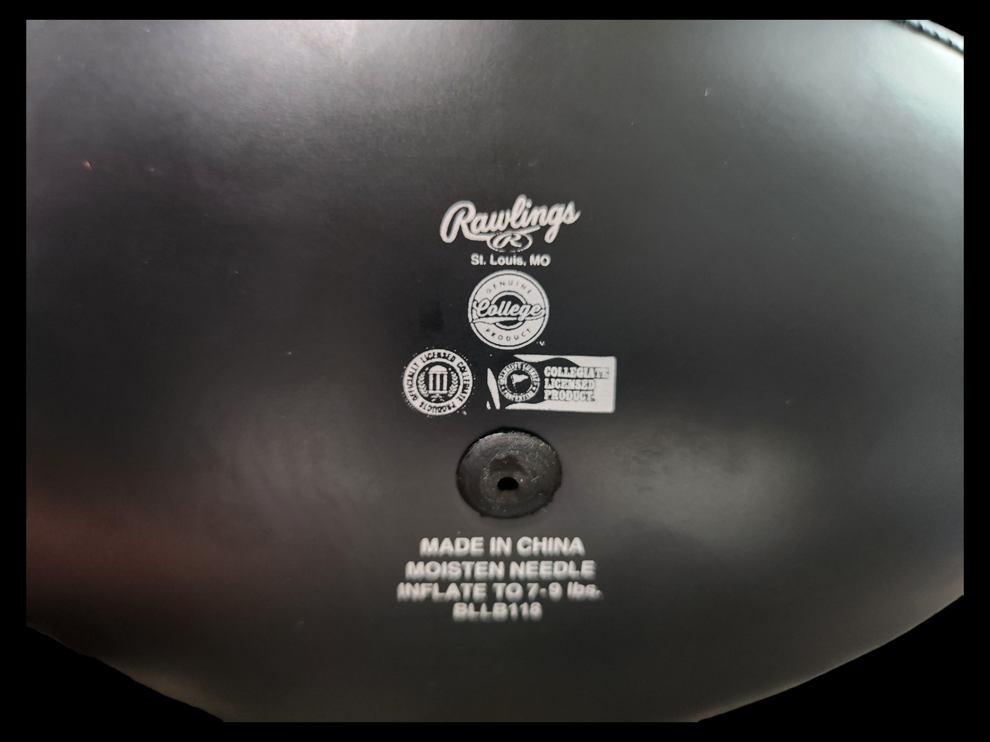 Nick Saban Signed Black Rawlings Football Beckett Witnessed COA