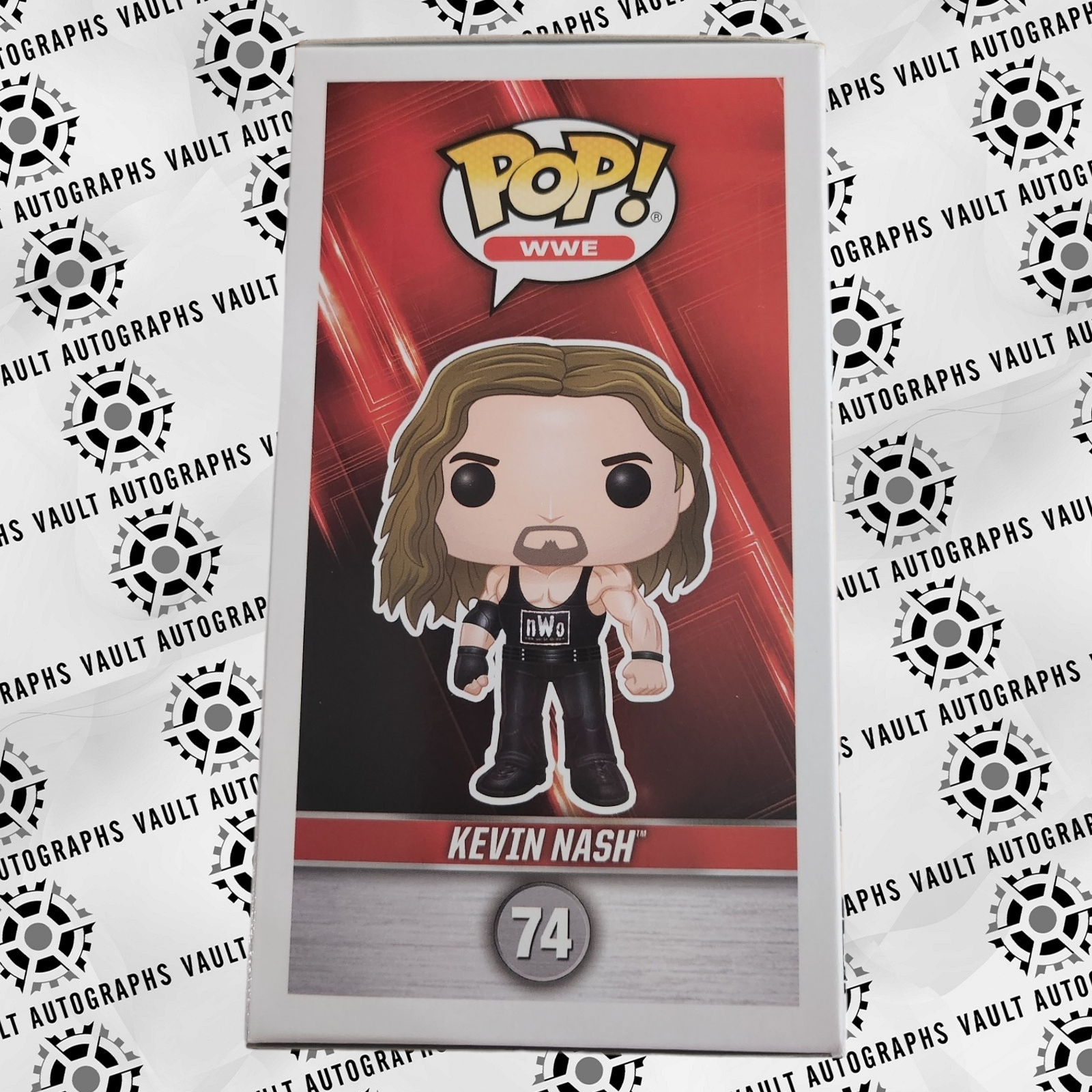 Signed Kevin Nash Funko Pop #74 Limited Chase Edition JSA COA