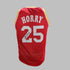 Robert Horry Signed Houston Rockets Red Custom Jersey Size XL Beckett COA