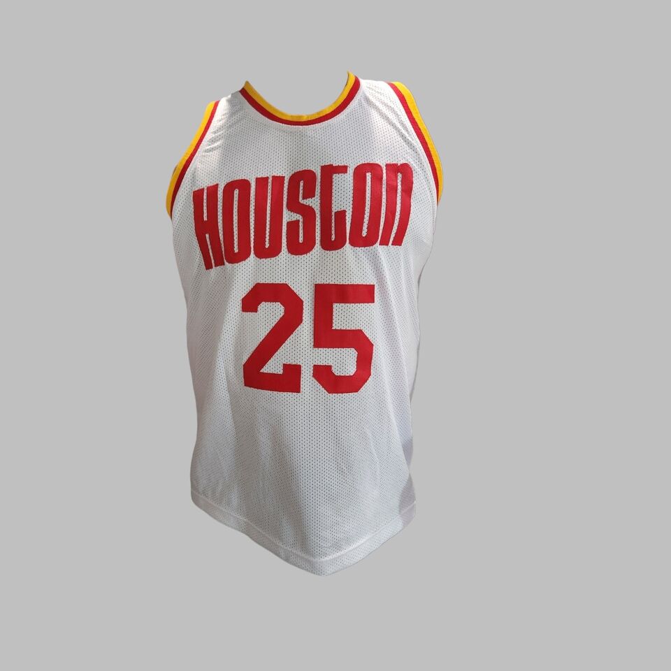 Robert Horry Signed Houston Rockets White Custom Jersey Size XL Beckett COA
