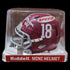 Signed Jalen Milroe Alabama Crimson Tide Riddell Speed Mini Helmet Beckett COA