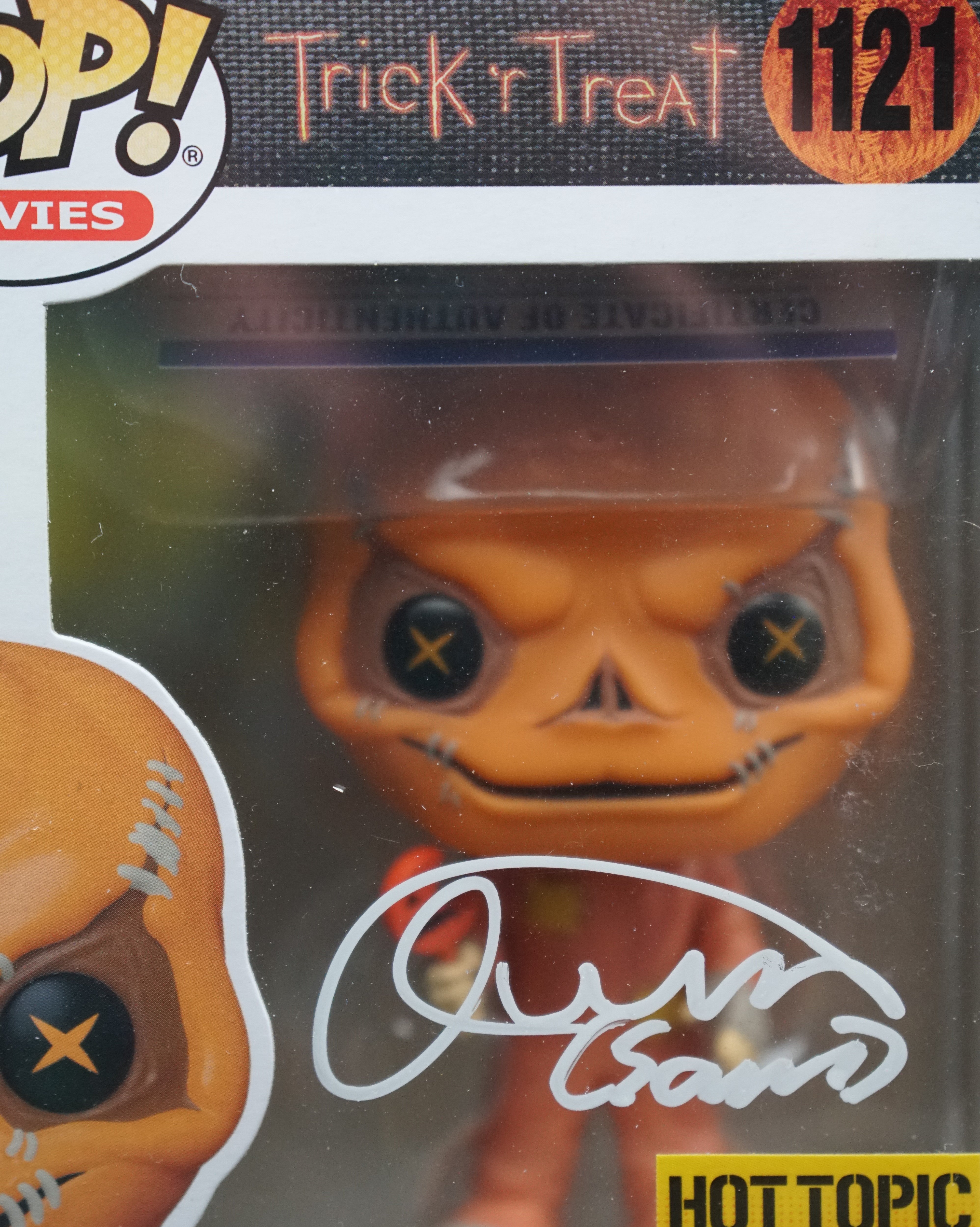 PSA Encapsulated Sam Pop #1121 Hot Topic Exclusive - Signed by Quinn Lord