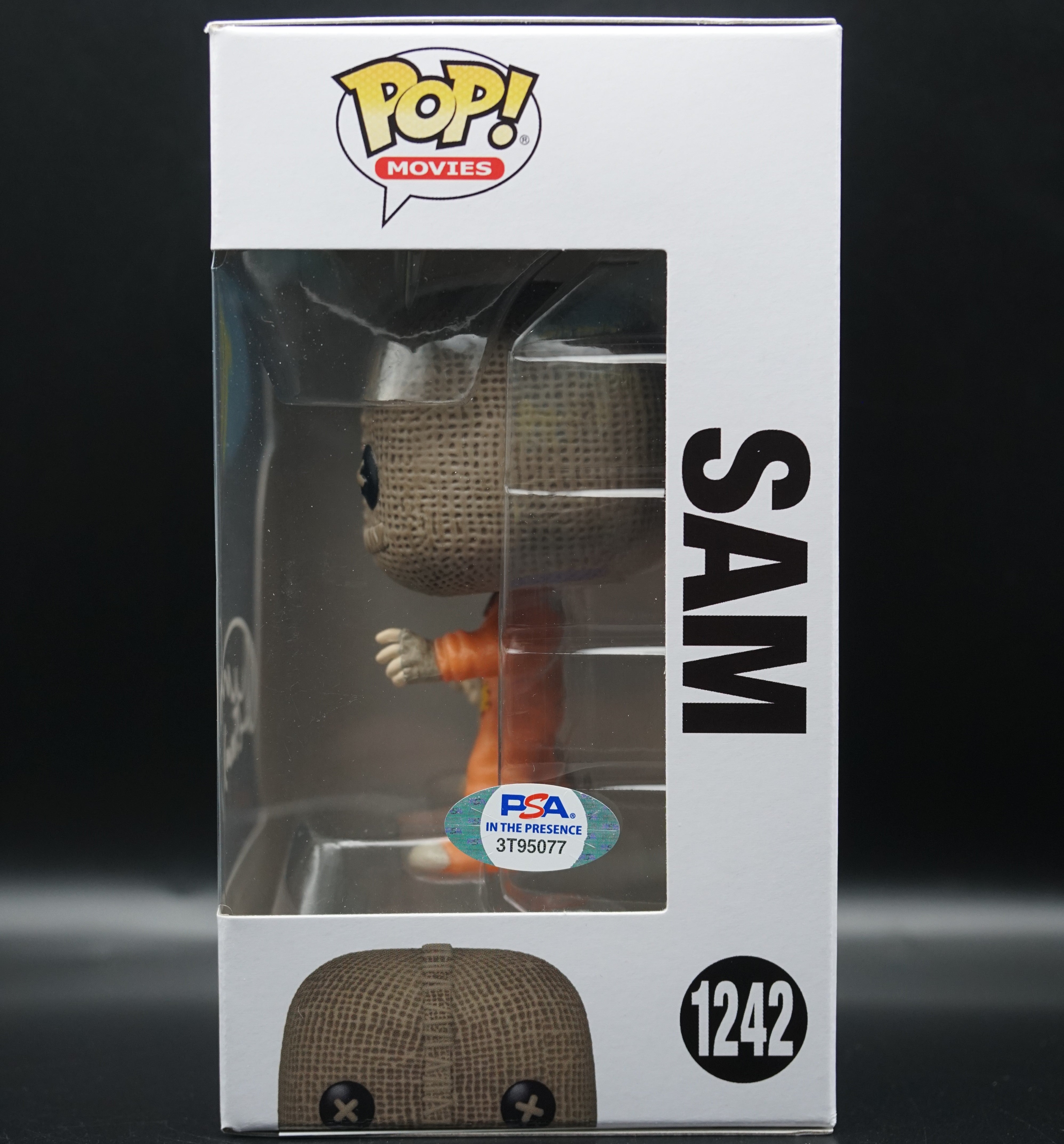Sam Funko Pop #1242 with White Paint Pen PSA COA- Signed by Quinn Lord