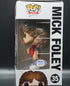 WWE Mick Foley Funko Pop #35 PSA COA inscription "All The Best & HOF 13" - Signed by Mick Foley