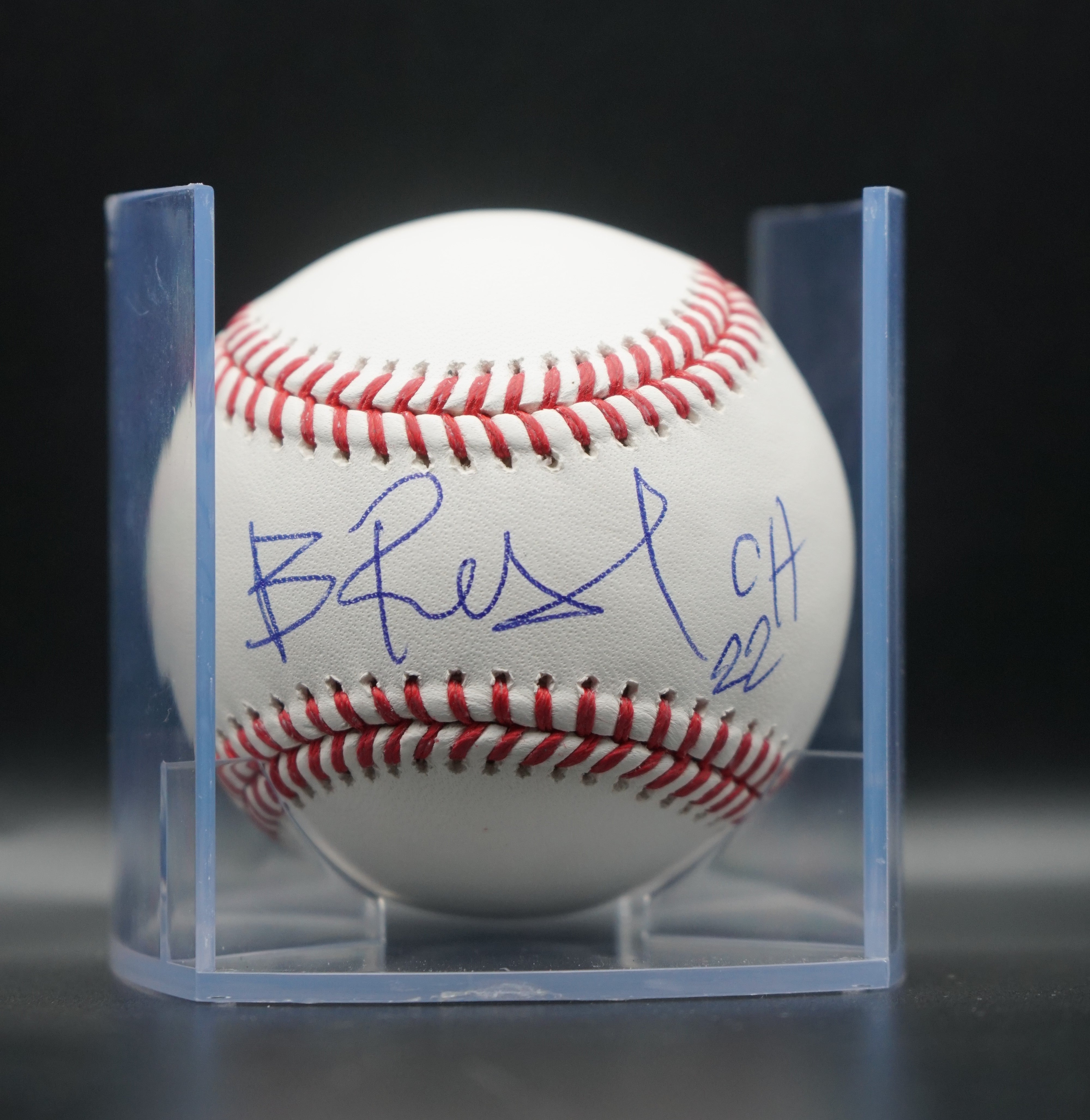 Official Major League Baseball with the inscription "CH2" PSA COA - Signed by B-Real