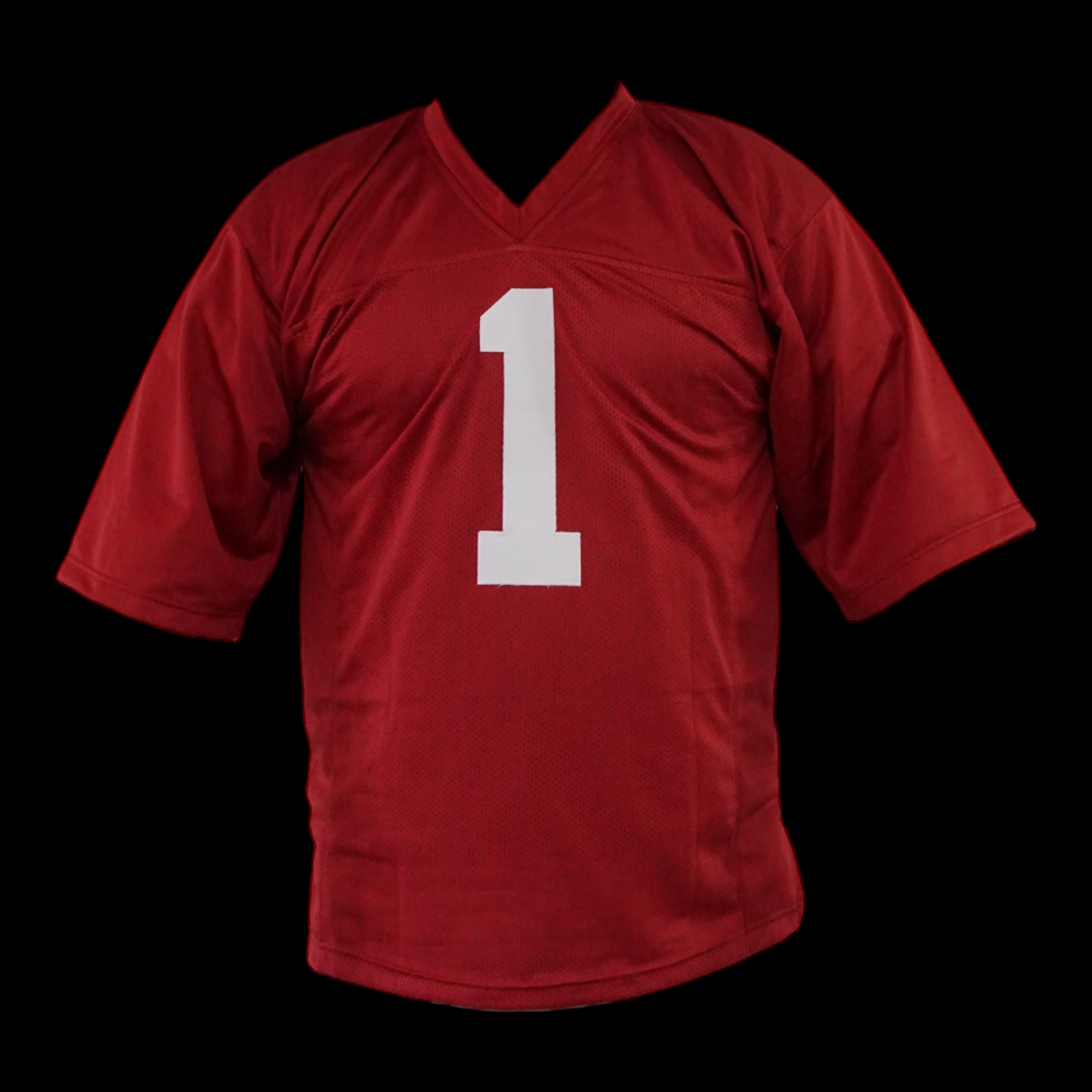 Alabama Ga'Quincy "Kool-Aid" McKinstry DB #1 - Signed in black Sharpie crimson home jersey
