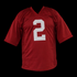 Alabama Jase McClellan RB #2 - Signed in black sharpie with PSA COA crimson home jersey