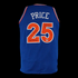 Mark Price Cleveland Cavaliers signed and inscribed 4x All-Star #25 retired blue home white away custom jersey