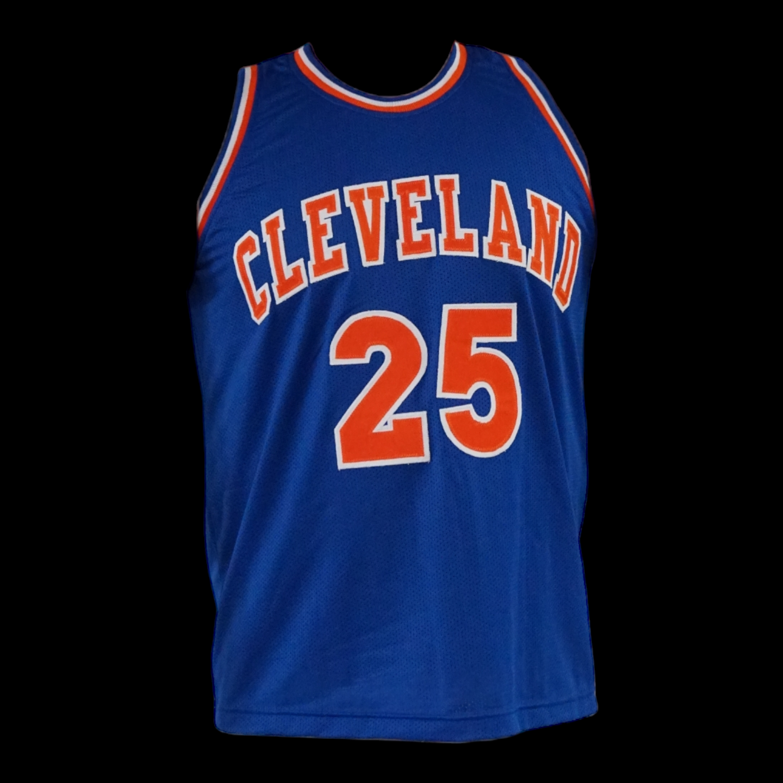 Mark Price Cleveland Cavaliers signed and inscribed 4x All-Star #25 retired blue home white away custom jersey