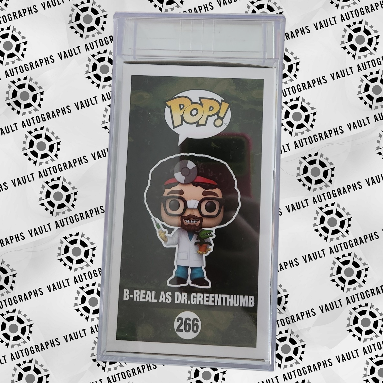 Encapsulated PSA Signed B-Real Cypress Hill Funko Pop #266