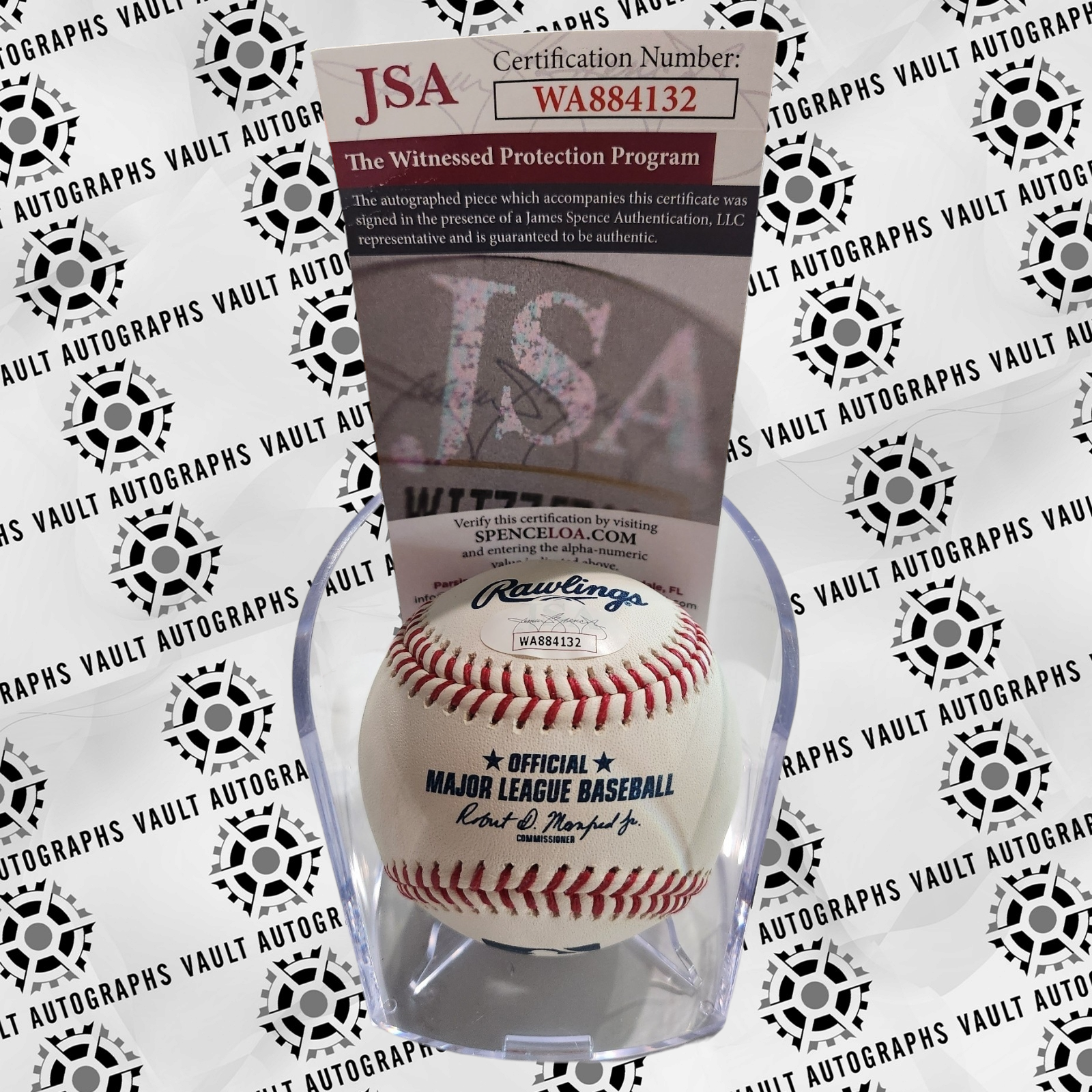 Dee Snider Signed Baseball JSA COA