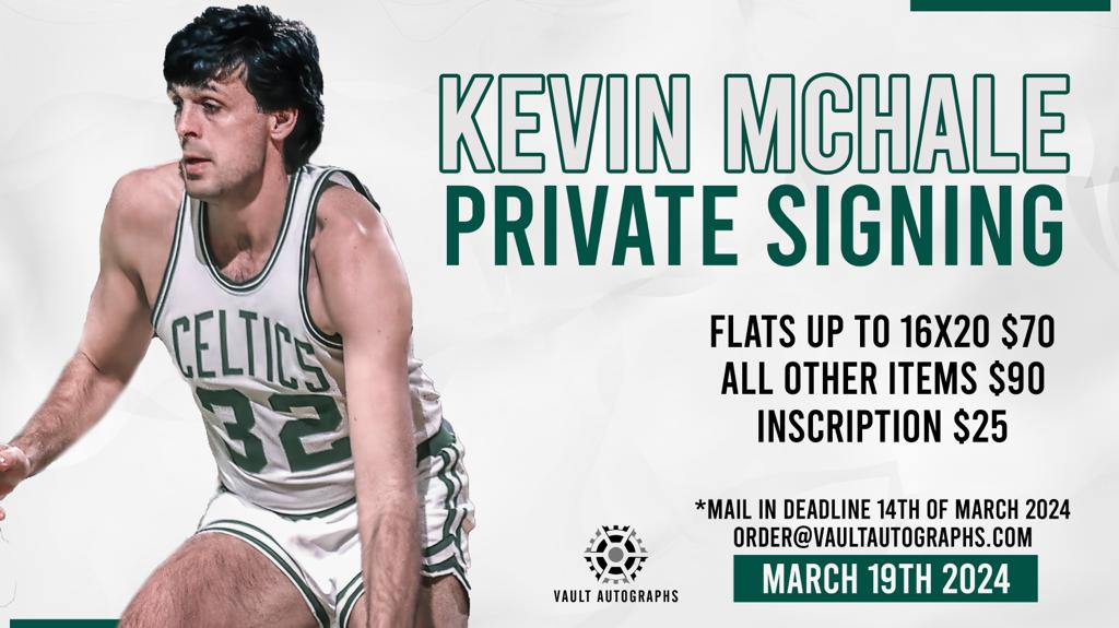 Kevin McHale private signing