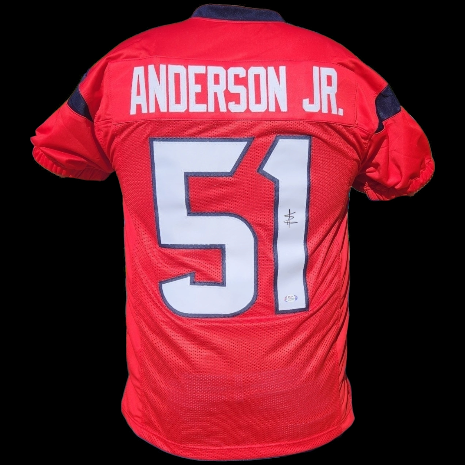 Wil Anderson Jr. #31 Texans PSA ITP COA