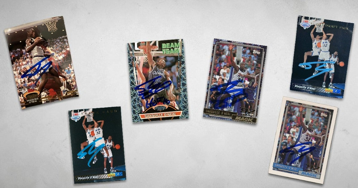 Shaquille O'Neal Signed Rookie Card Mystery Grab!