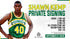 Shawn Kemp private signing September 21st, 2026