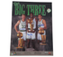 Officially licensed Boston Celtics "Big 3" poster signed by Hall of Famers: Larry Bird, Kevin McHale, and Robert Parish.
